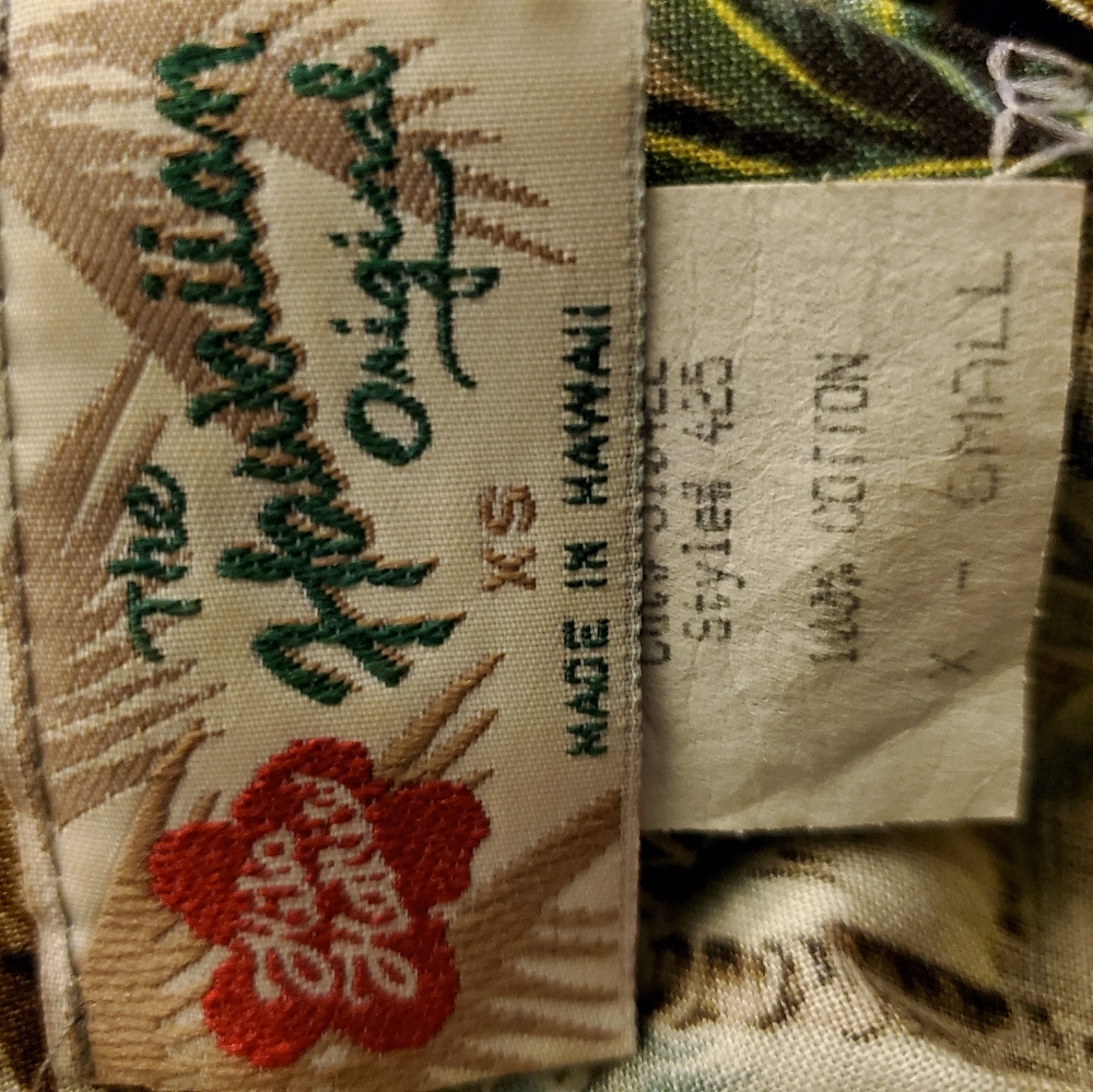 Hawaiian Dress Made in Hawaii bought in Hawaii